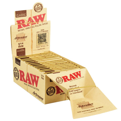 RAW Artesano Rolling Papers | 1 1/4 Inch - Headshop.com