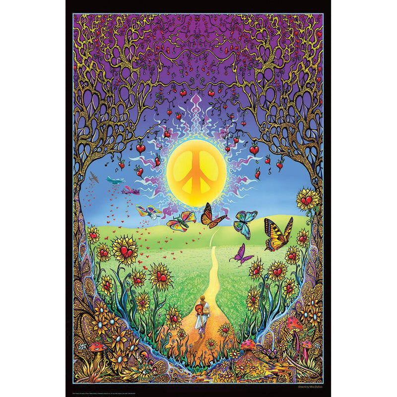 Back to the Garden of Peace Poster | 24" x 36" - Headshop.com