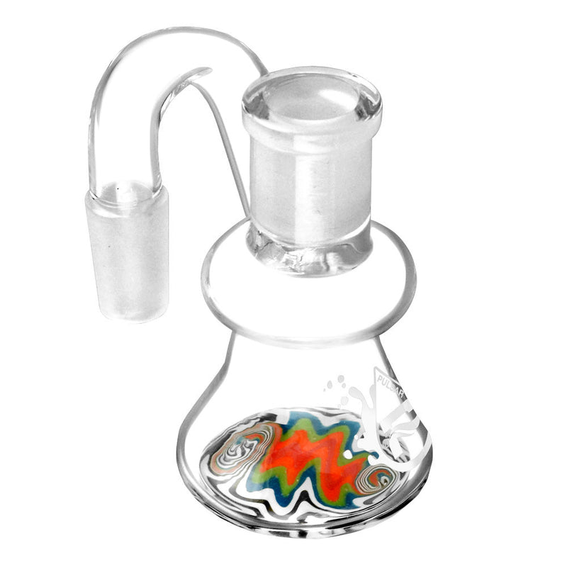 Pulsar Ash Catcher - Worked / 14mm Male / Colors Vary - Headshop.com
