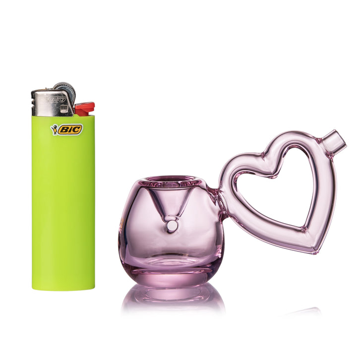 MJ Arsenal Love Handle Glass Pipe