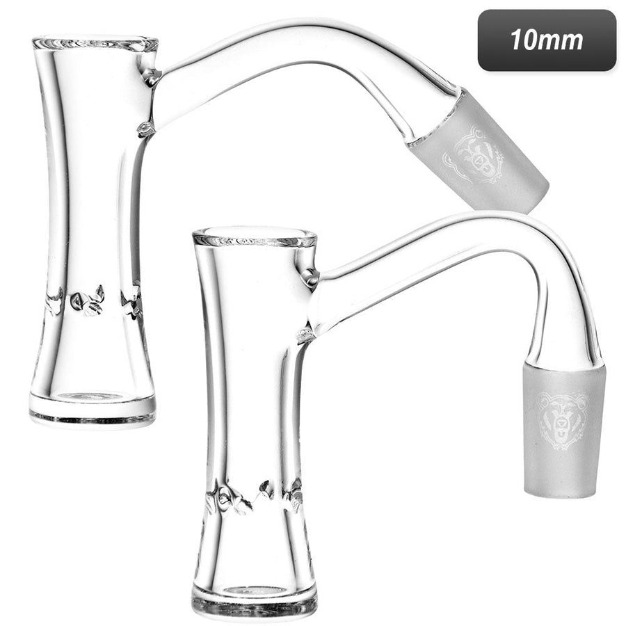 Bear Quartz Lowrider Hourglass Banger | 10mm M - Headshop.com