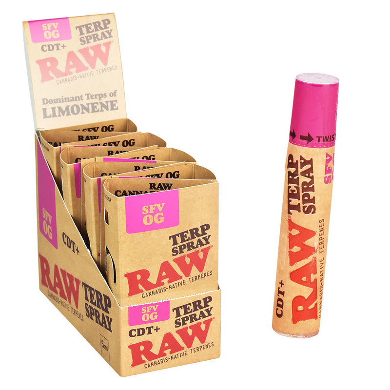 RAW CDT+ Terp Spray | 5ml | 8pc Display - Headshop.com