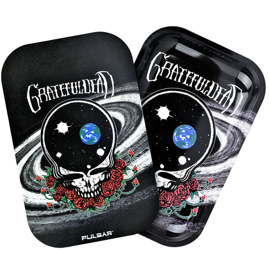 Grateful Dead x Pulsar Rolling Tray Kit | 11"x7" | Space Your Face - Headshop.com