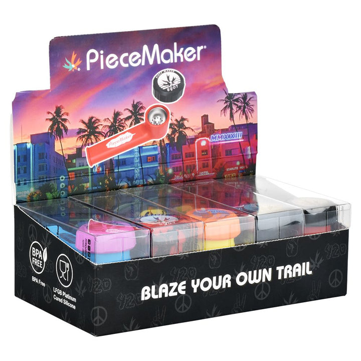 PieceMaker Karma Silicone Pipe - 3.5" / 10ct - Headshop.com