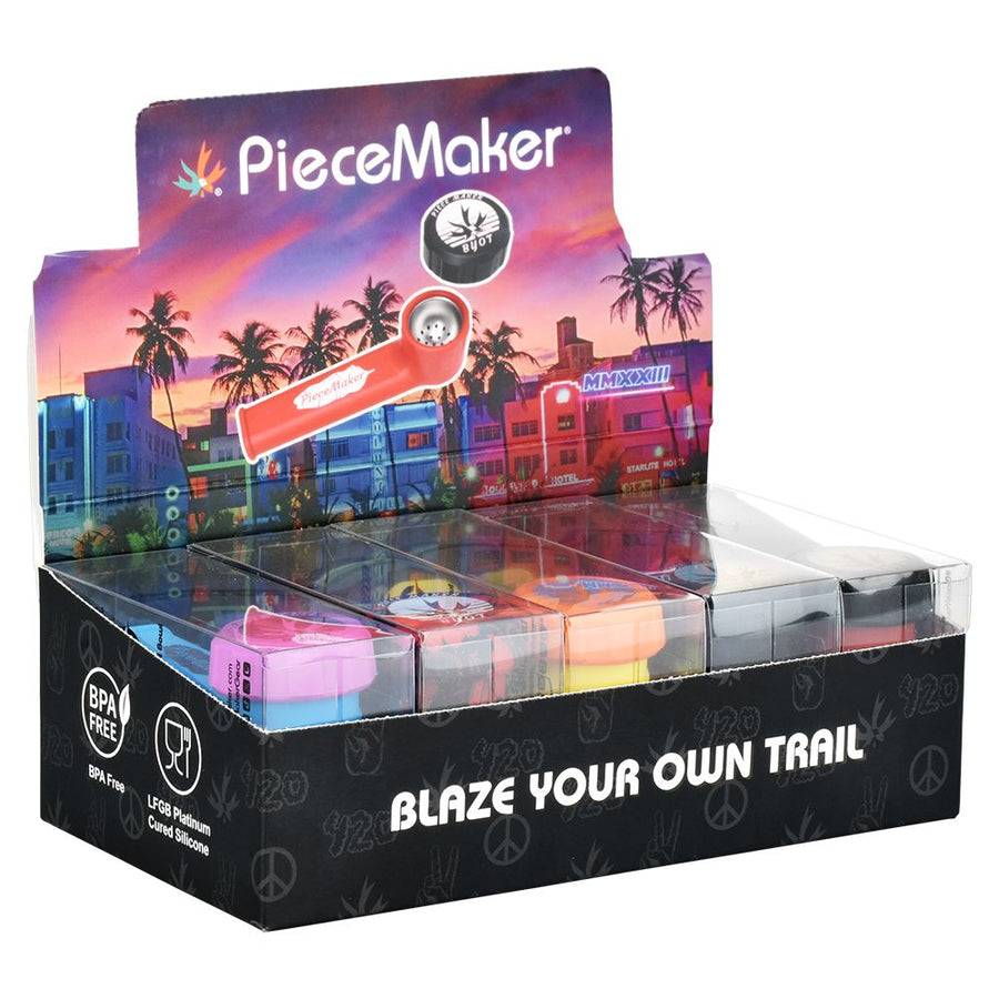PieceMaker Karma Silicone Pipe - 3.5" / 10ct - Headshop.com