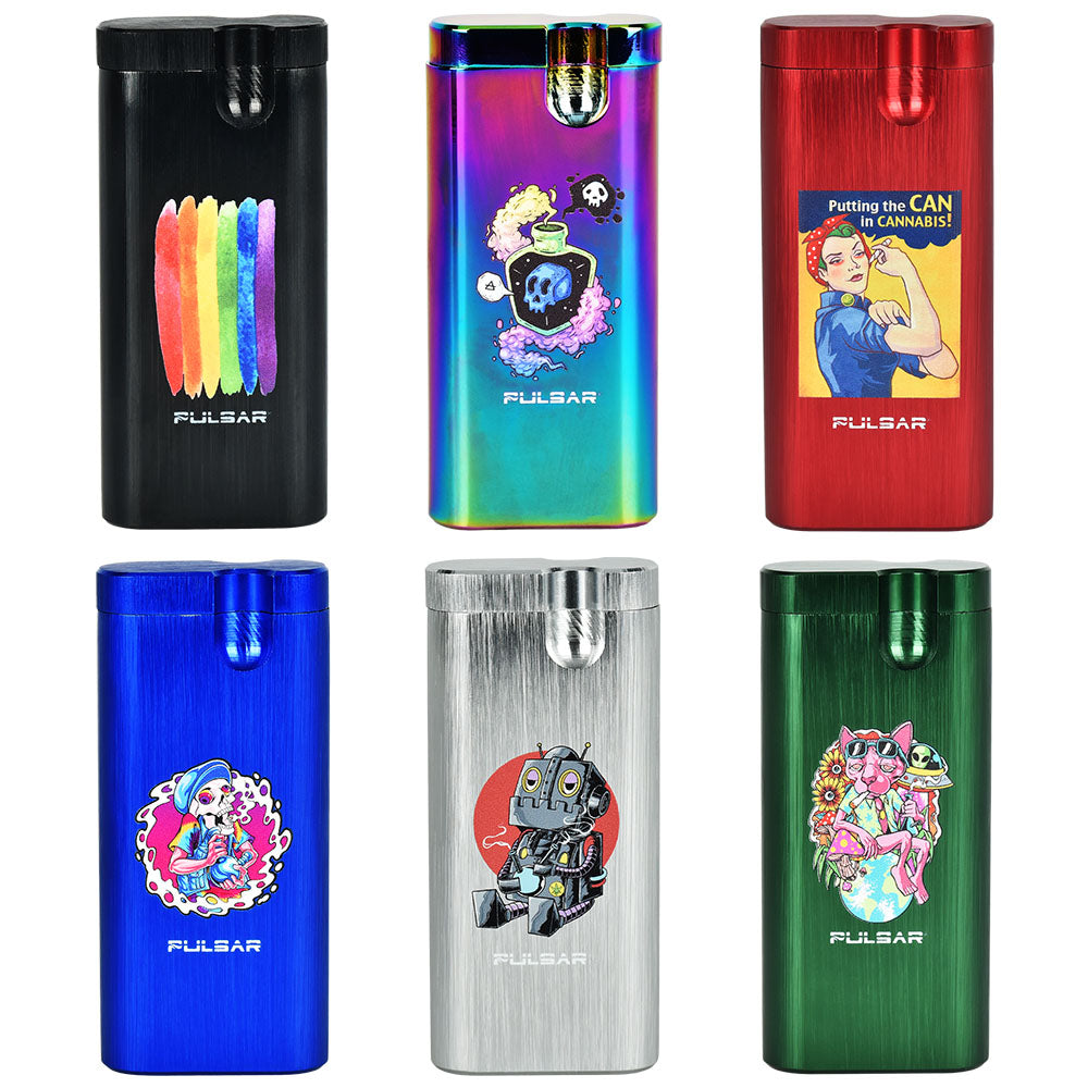 Pulsar Anodized Aluminum Dugout | Design Series 2 | 4" - Headshop.com