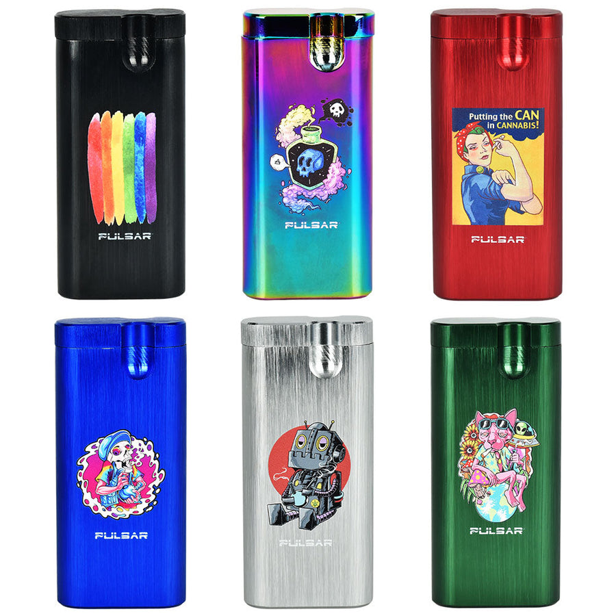 Pulsar Anodized Aluminum Dugout | Design Series 2 | 4" - Headshop.com