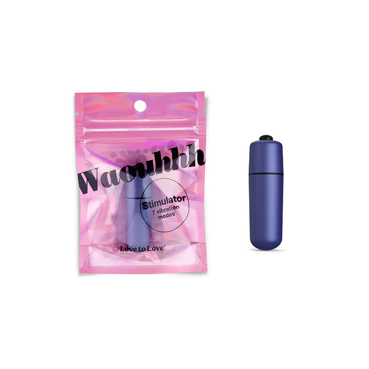 Love to Love Waouhhh Bullet Vibrator Midnight Indigo - Headshop.com