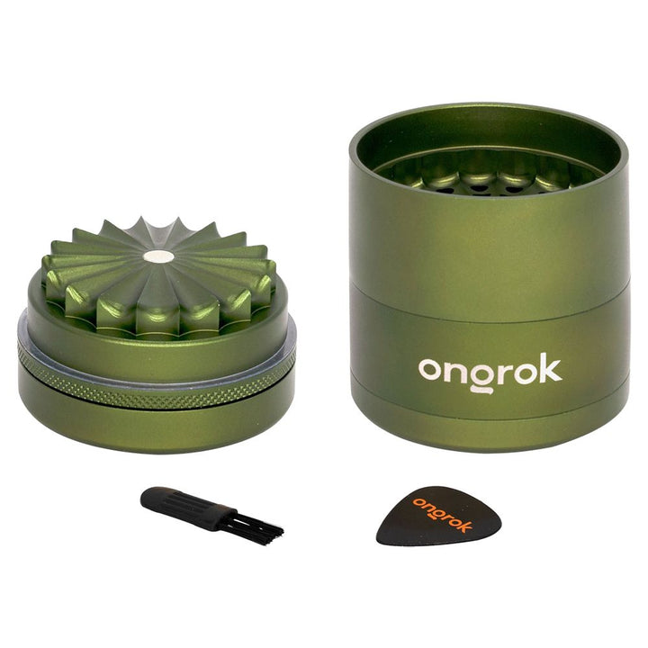 ONGROK Flower Petal Toothless Aluminum Storage Grinder | 5pc