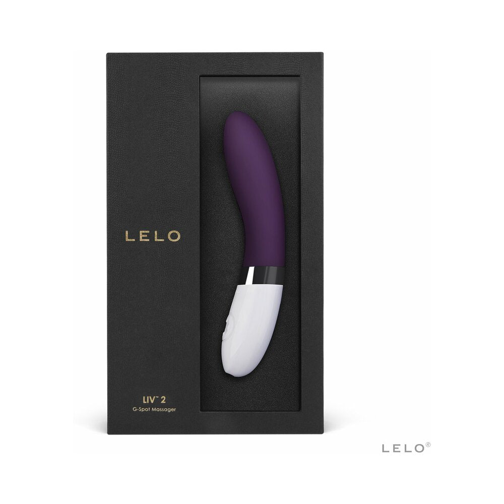 LELO LIV 2 Rechargeable G-Spot Vibrator Plum - Headshop.com