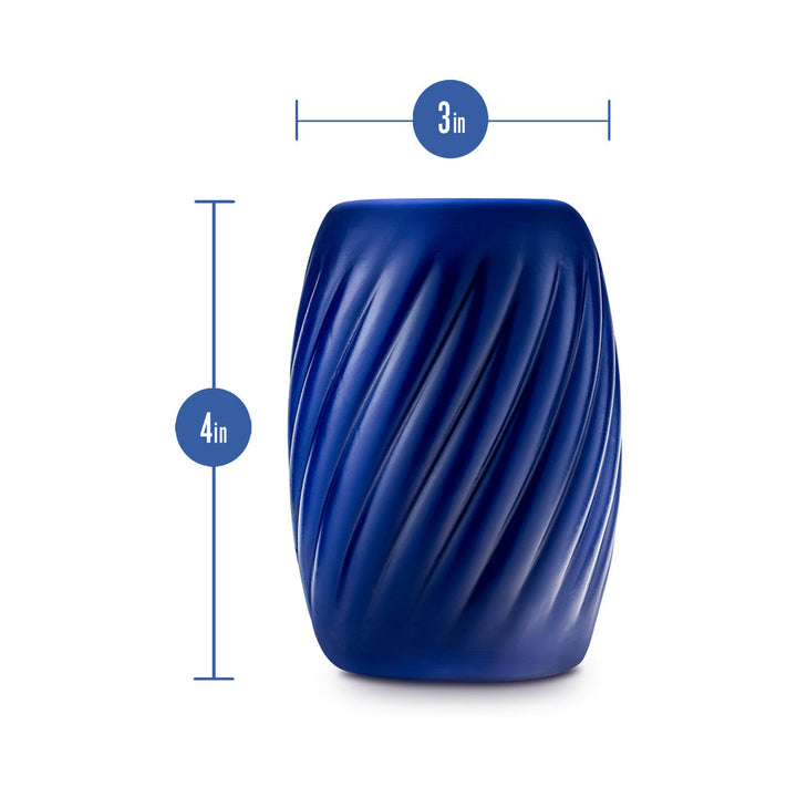 Rize Turbine Self-Lubricating Stroker Blue - Headshop.com