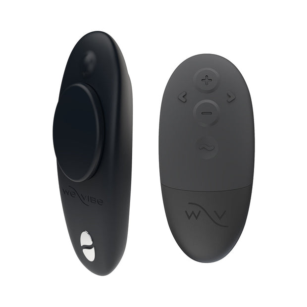 We-Vibe Moxie+ Wearable Clitoral Vibrator Satin Black - Headshop.com
