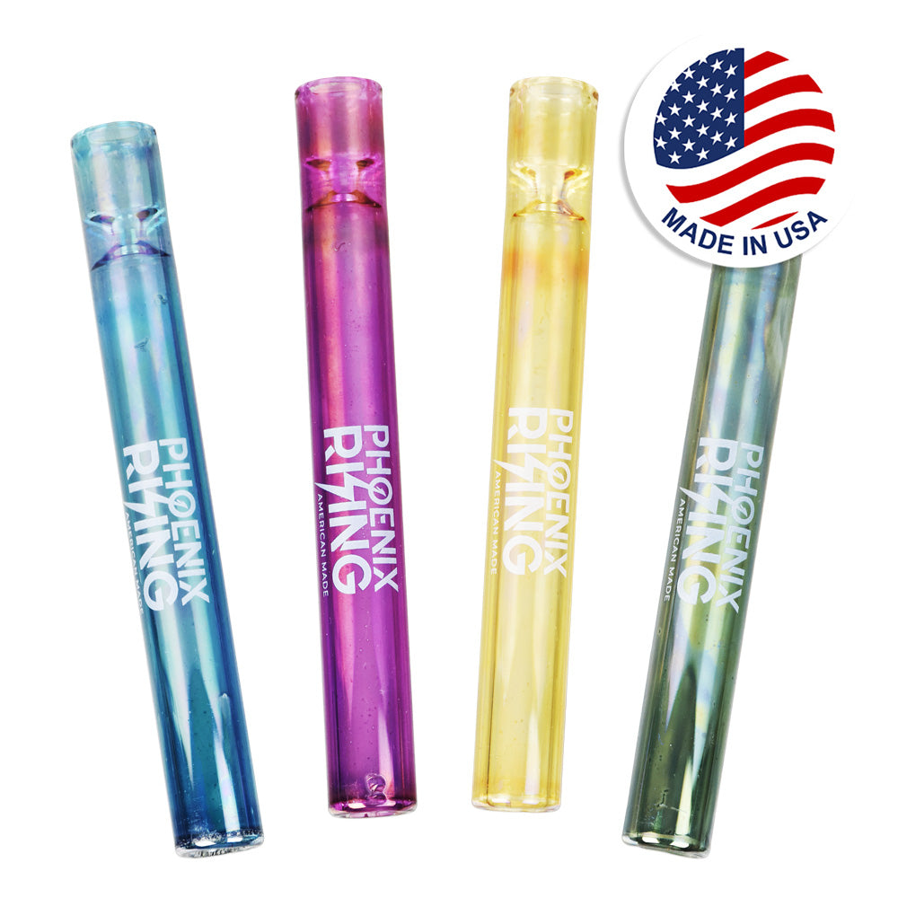 Phoenix Rising Full Metallic One Hitter - 4"/Colors Vary - Headshop.com