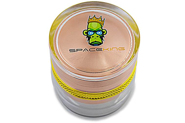 Space King Clear Shell Grinder - Headshop.com