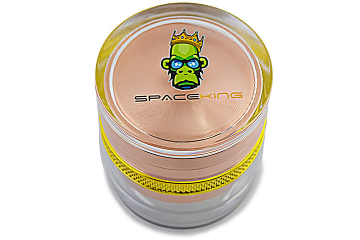 Space King Clear Shell Grinder - Headshop.com