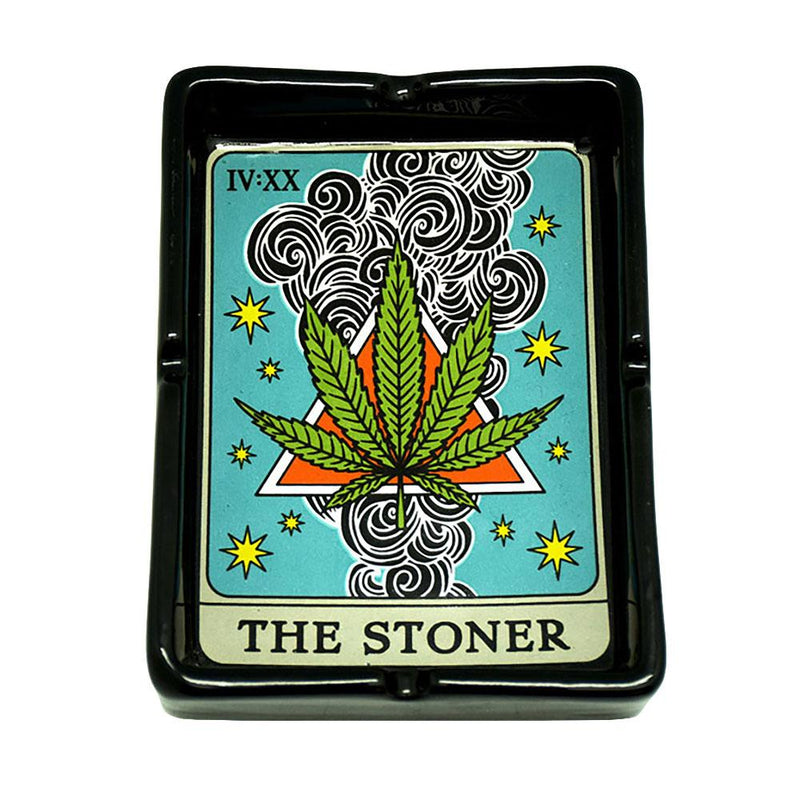 The Stoner Tarot Card Ceramic Ashtray - Headshop.com