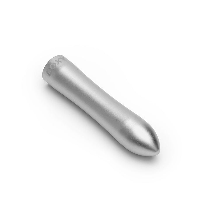 Doxy Bullet Rechargeable Vibrator Silver - Headshop.com