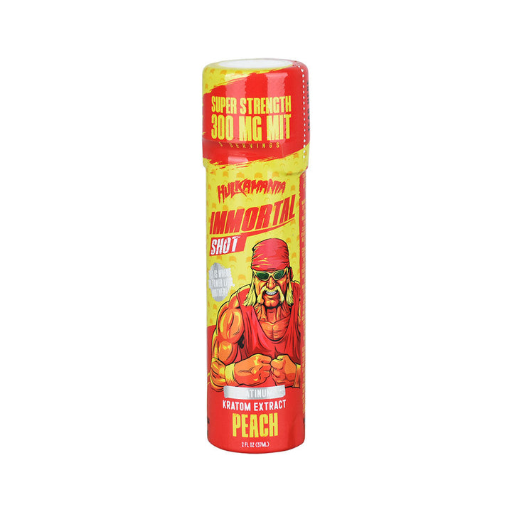 Hulkamania Immortal Kratom Shots | 300mg | 2oz | 12pc Display - Headshop.com