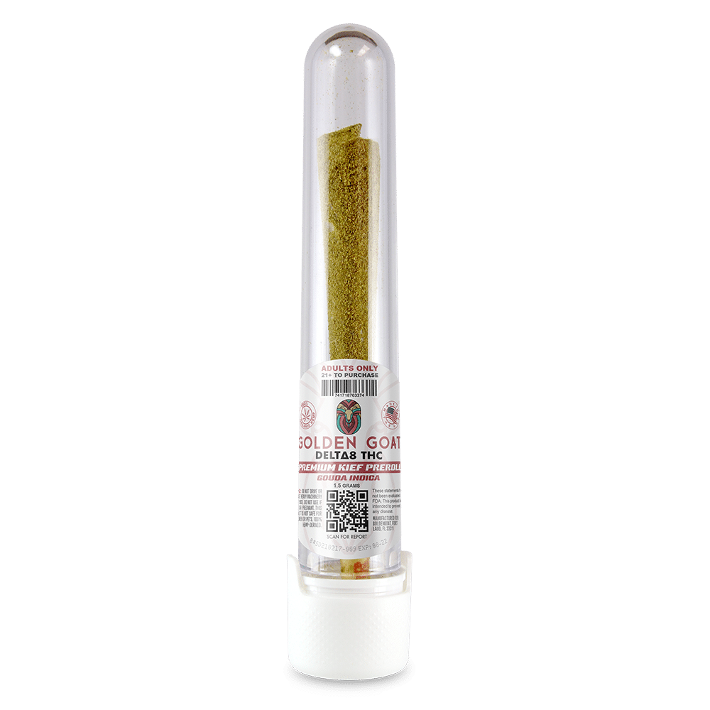 Delta-8 Kief Doobie – 75mg – 1g – Indica - Headshop.com