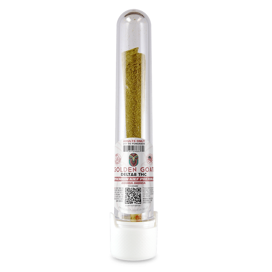 Delta-8 Kief Doobie – 75mg – 1g – Indica - Headshop.com