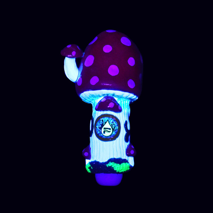 Pulsar Shroom House Spoon Pipe - 5.25" - Headshop.com