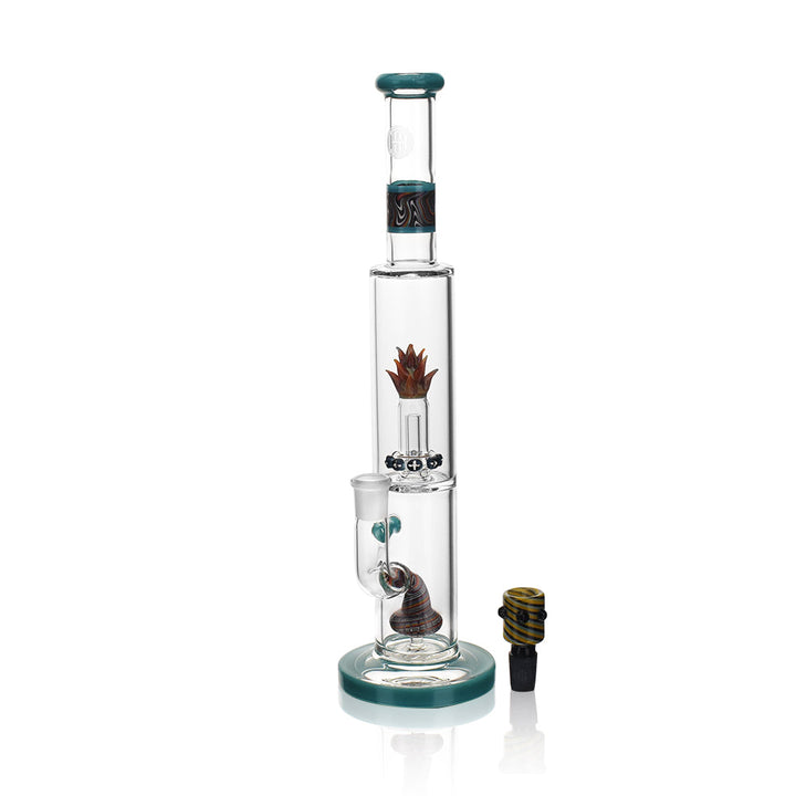 High Society | Cygnus Premium Wig Wag Waterpipe (Turquoise) - Headshop.com