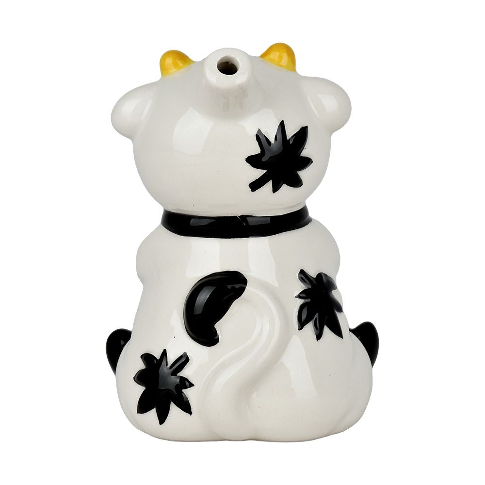 Stoned Cow Ceramic Hand Pipe - 5.25" - Headshop.com