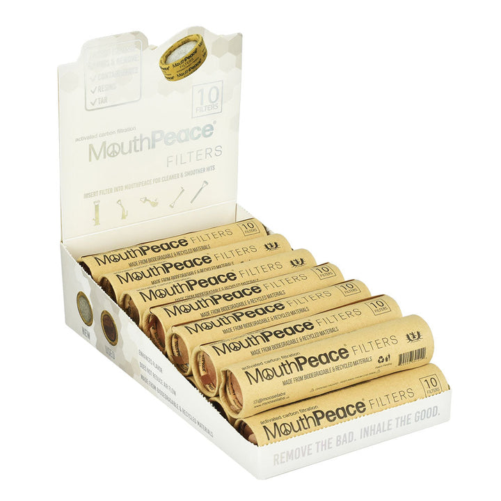 15pc Display - MouthPeace Filter Refill Roll - 10pk - Headshop.com