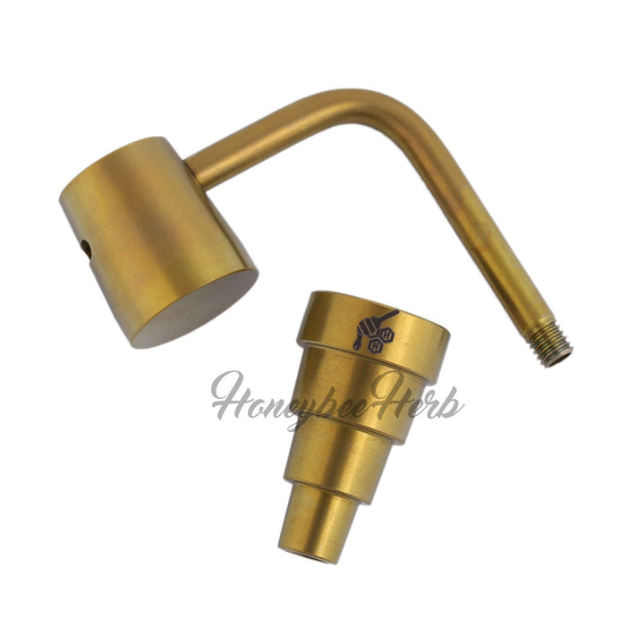 TITANIUM 6 IN 1 LONG NECK BANGER DAB NAIL - Headshop.com
