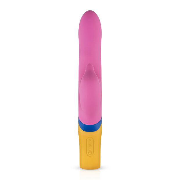 PMV20 Copy Dolphin Vibrator Silicone Pink - Headshop.com