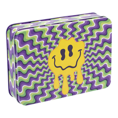 8PC DISPLAY - Fujima Tin Stash Box - 6.5"x4.5" / Assorted Designs - Headshop.com