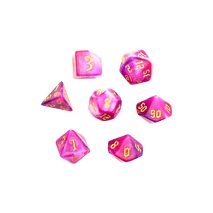 Dragon Eye Storage Pouch & Gaming Dice | 7pc Set - Headshop.com