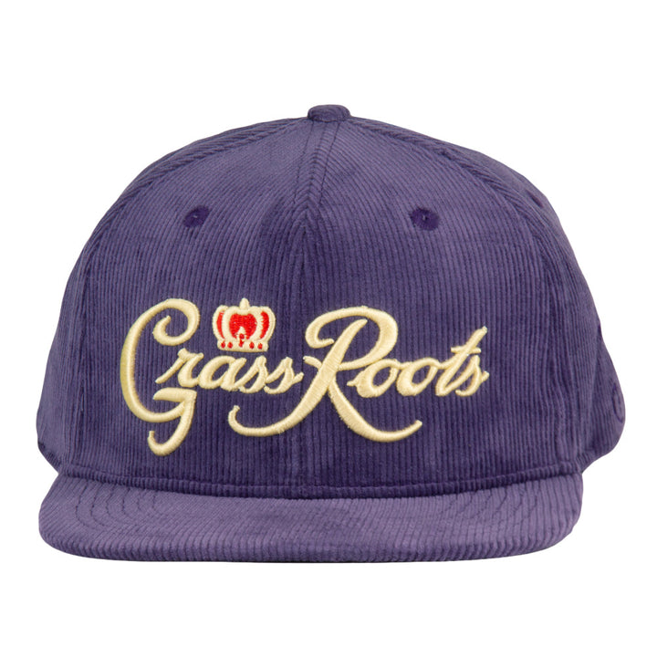 Grassroots Royal Roots Corduroy Snapback Hat - Headshop.com