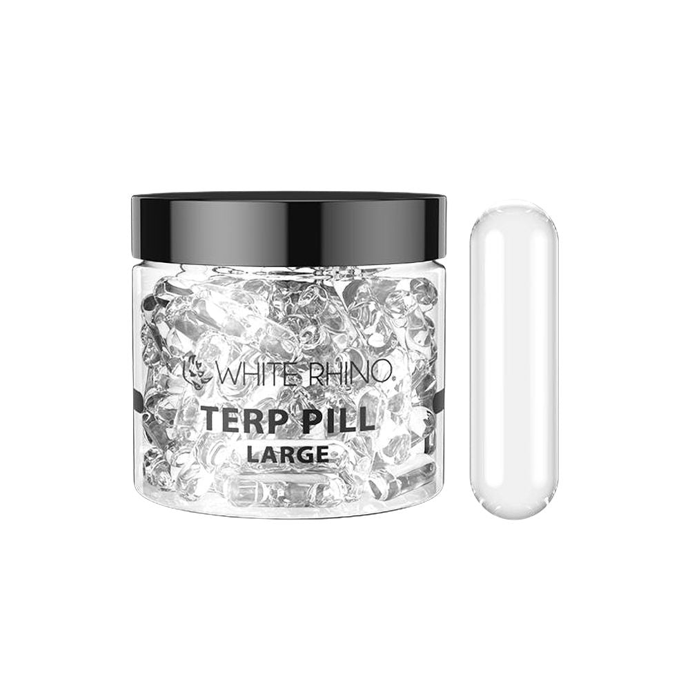White Rhino Terp Pills | 50ct Jar - Headshop.com