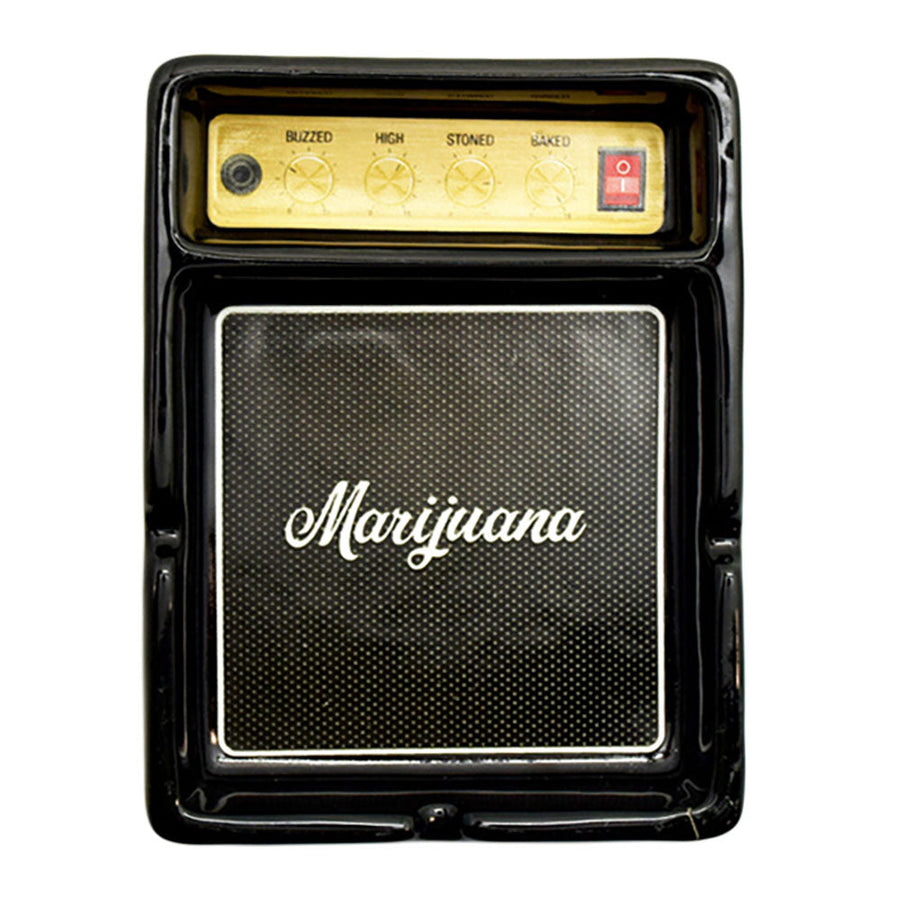 Retro Guitar Amp Ceramic Ashtray - Headshop.com