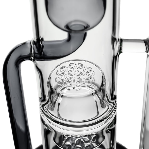 Calibear Pillar Flower Of Life Klein Bong