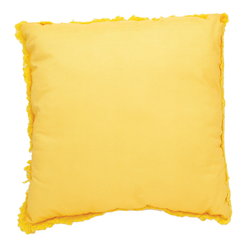 Green Leaf Smiley Face Plush Pillow - 16"x15" - Headshop.com