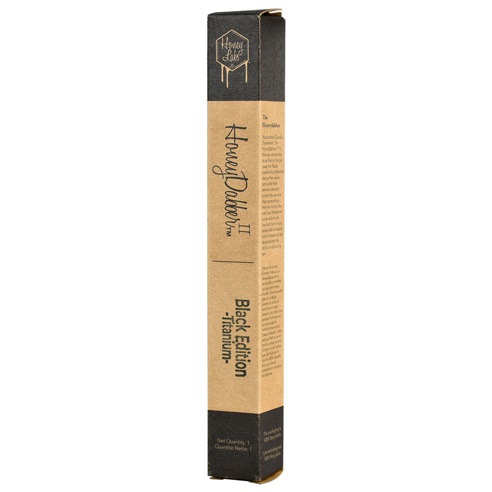 Honey Labs HoneyDabber II Black Walnut Vapor Straw - Headshop.com