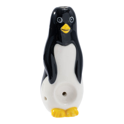 Wacky Bowlz Penguin Ceramic Pipe - 4" - Headshop.com