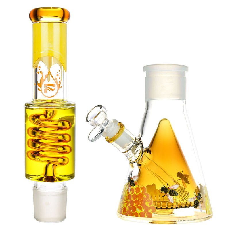 Pulsar Sweet Nectar Stackable Glycerin Beaker Water Pipe - 16" / 14mm F - Headshop.com