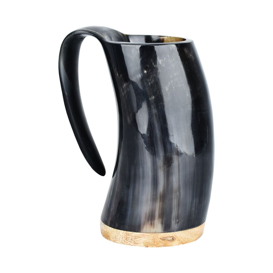 Genuine Horn Viking Drinking Vessel - 16oz - Headshop.com