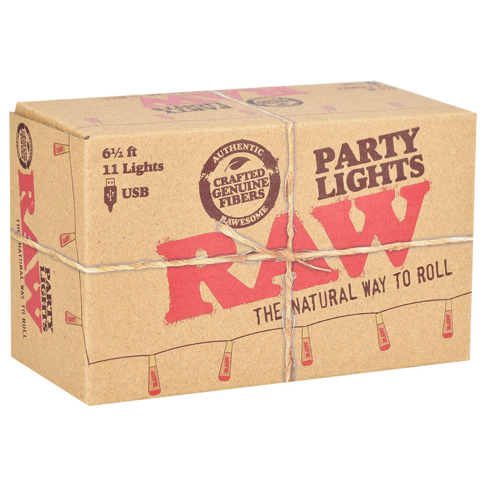 RAW Cone LED Party Lights String Light Set - 11 lights - Headshop.com