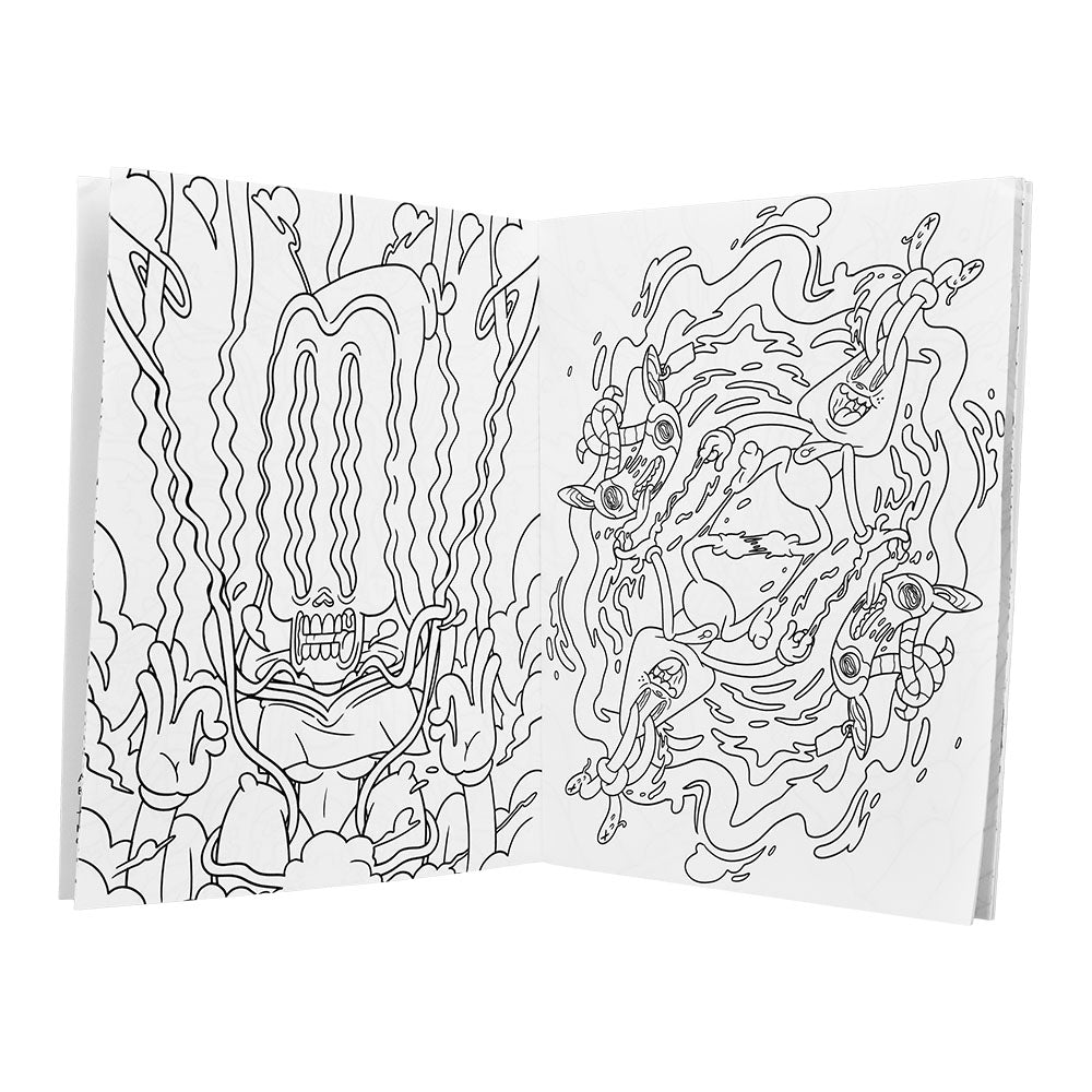 Wood Rocket That's Trippy Adult Coloring Book - 8.5"x11" - Headshop.com