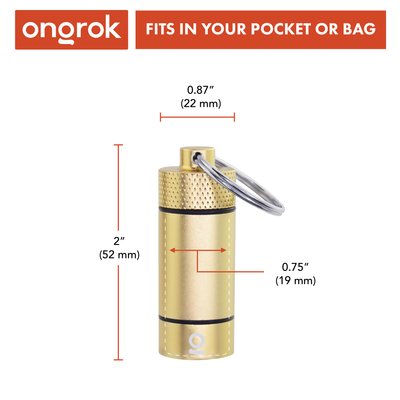 Ongrok Small Storage Keychain - Headshop.com