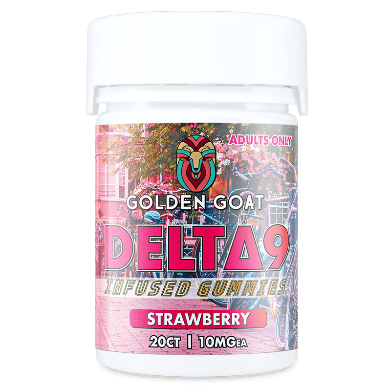 Delta 9 Infused Gummy Squares – Strawberry - Headshop.com