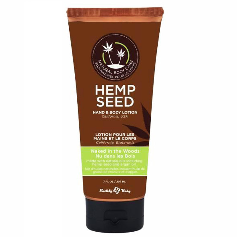 Earthly Body Hand & Body Velvet Lotion Naked in the Woods 7oz Tube - Headshop.com