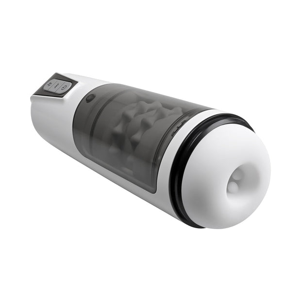 Gender X Get Your Stroke On Rechargeable Stroker TPE White - Headshop.com