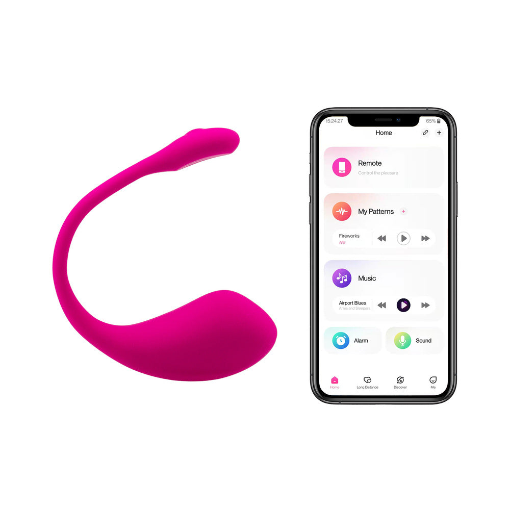 Lovense Lush 2 Bluetooth Remote-Controlled Egg Vibrator - Headshop.com