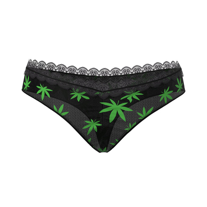 Magic Silk Hazy Dayz Boy Short Pot Leaf L/XL - Headshop.com