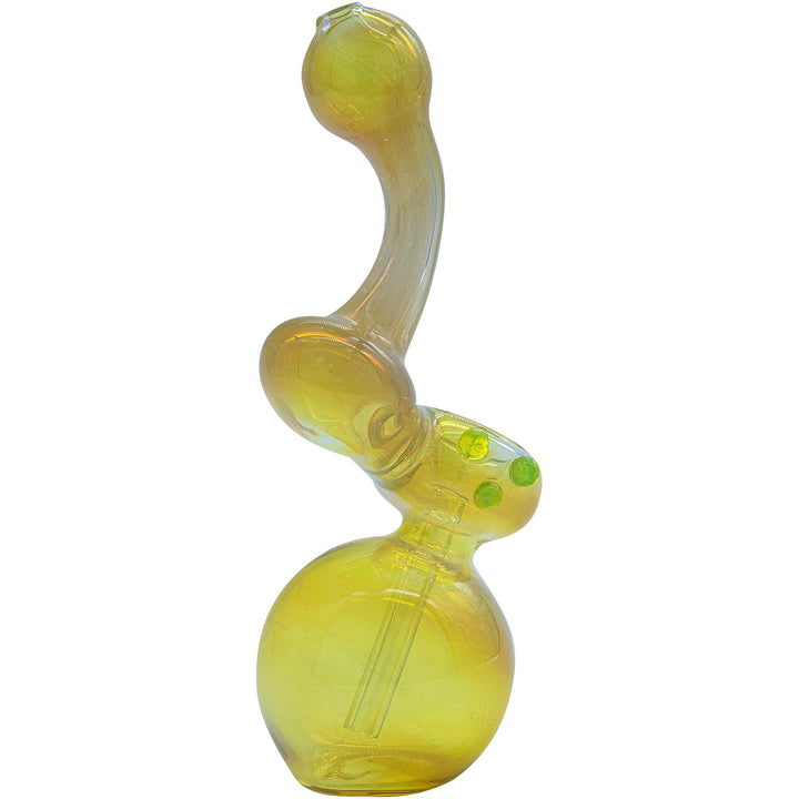 LA Pipes "Silver Sherlock" Fumed Sherlock Bubbler Pipe (Various Colors) - Headshop.com